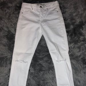 White topshop pants